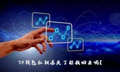 TP钱包私钥丢失了能找回来吗?